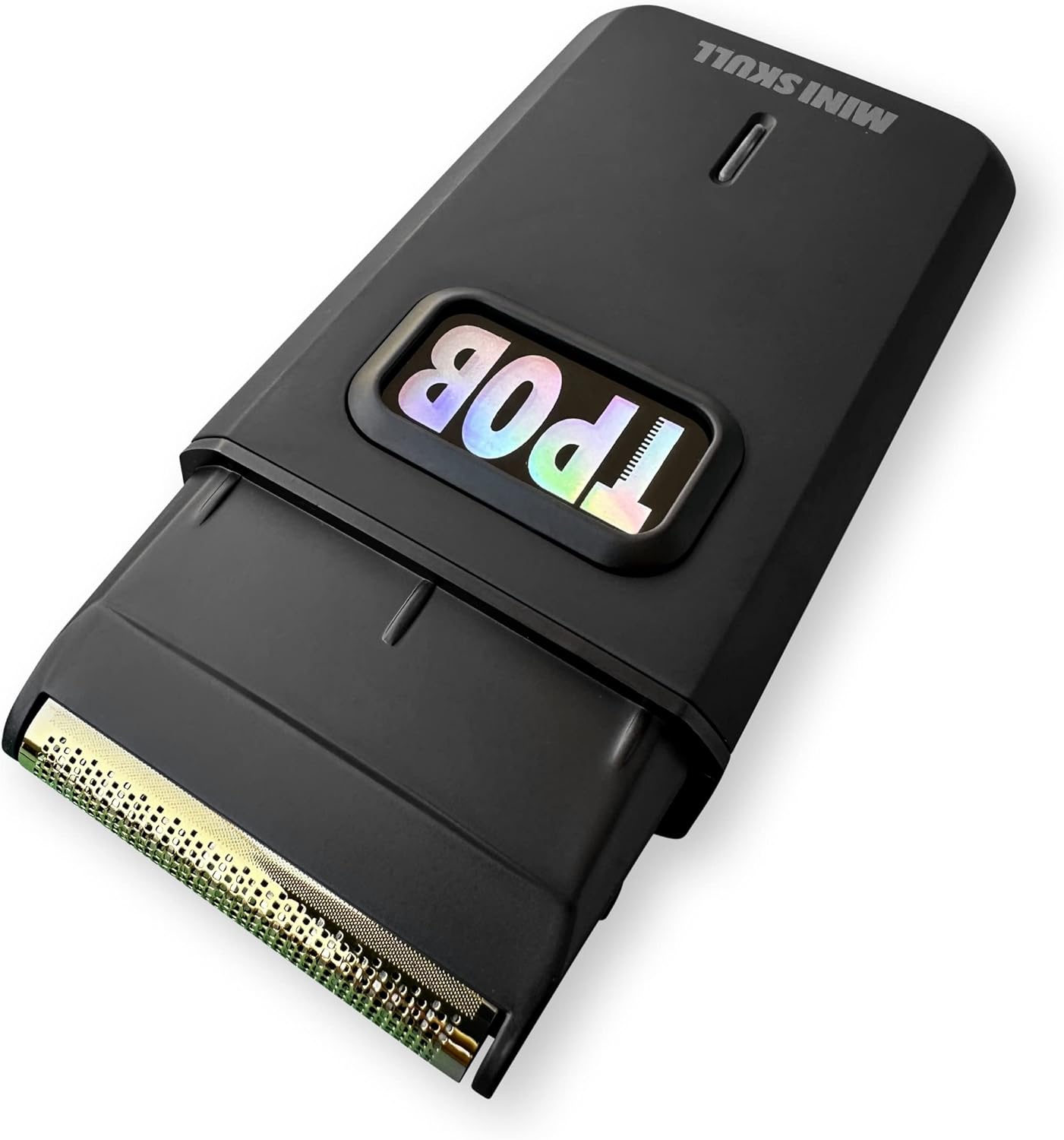 TPOB Mini Skull Single Shaver Compact Design That can fit in Your Pocket with a Turbo Charged Motor, Perfect for Both Professional and at-Home use (Black)