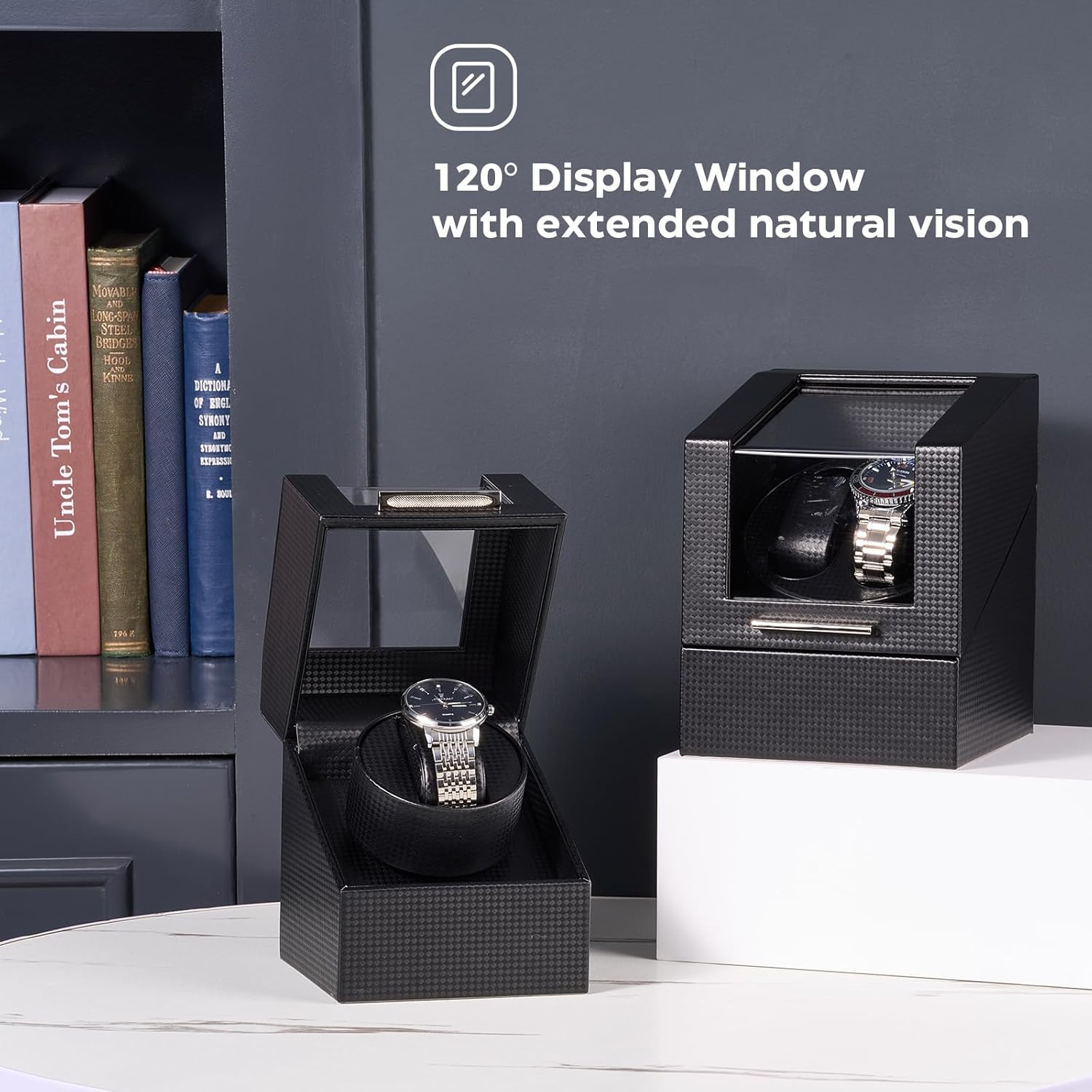 ProCase Jewelry Organizer Case Bundle with Watch Winder