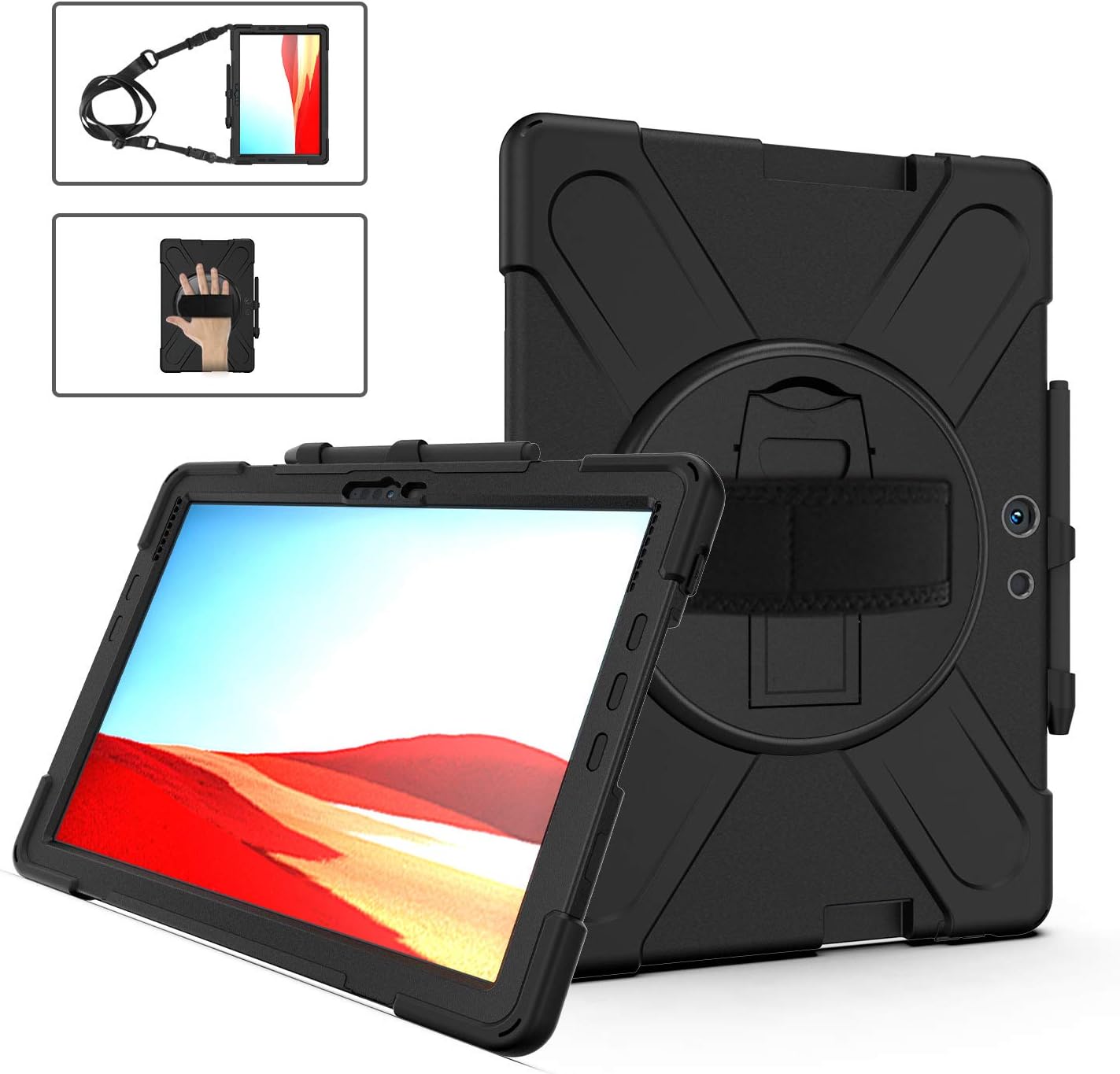 cover case con cinturini a mano