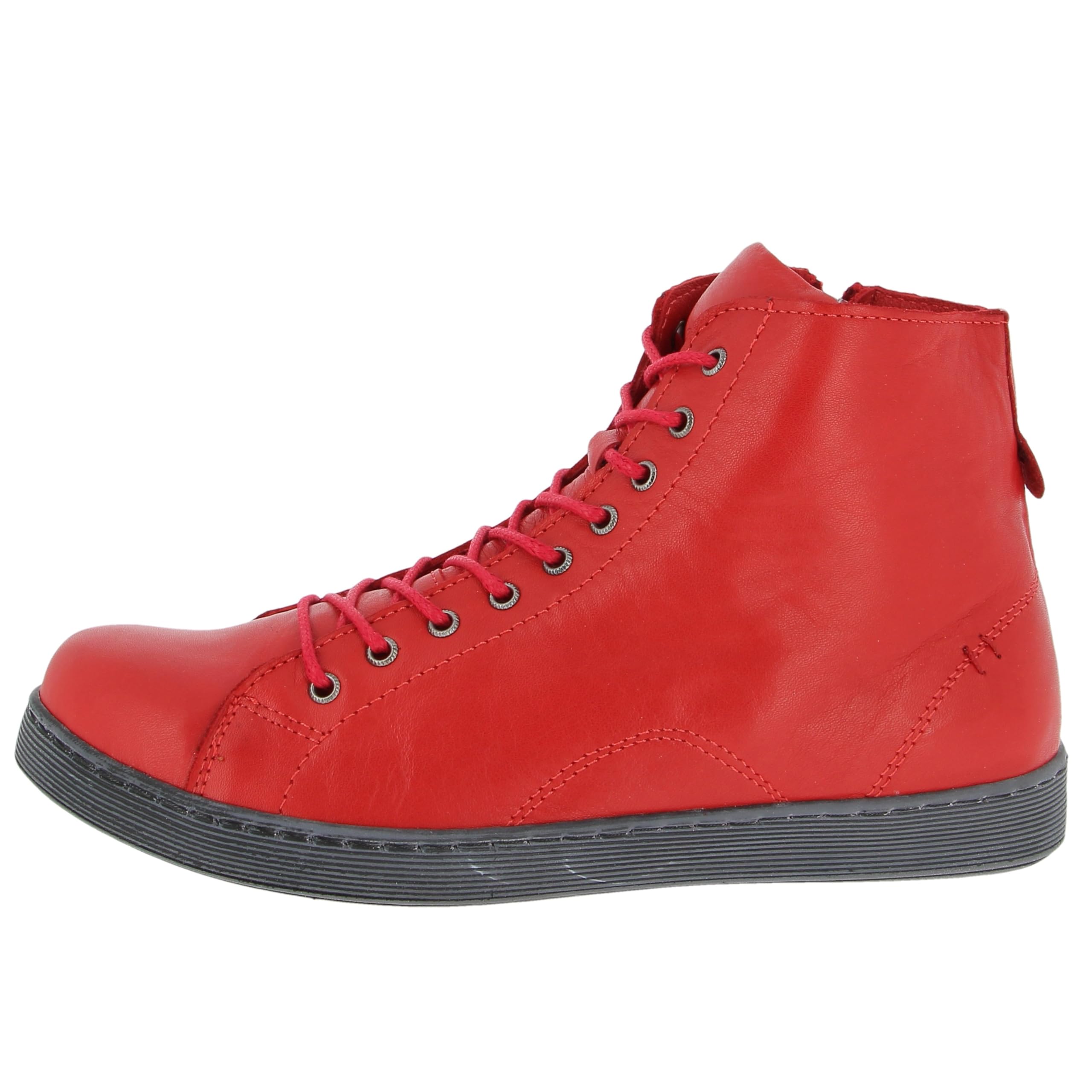 Andrea Conti Women's High Top Trainers, Chilli/Grey, 38 EU, chilli grey, 6 UK