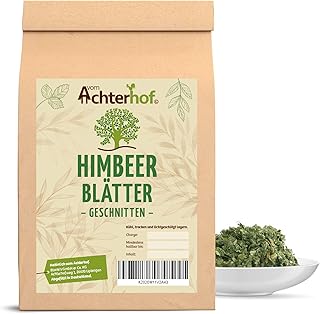 250g Himbeerblätter geschnitten - Himbeerblättertee - Natürlich vom Achterhof
