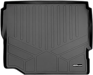 MAXLINER Cargo Liner Floor Mat Black for 2018-2021 Jeep Wrangler Unlimited Without Subwoofer (JL New Body Style - not JK)