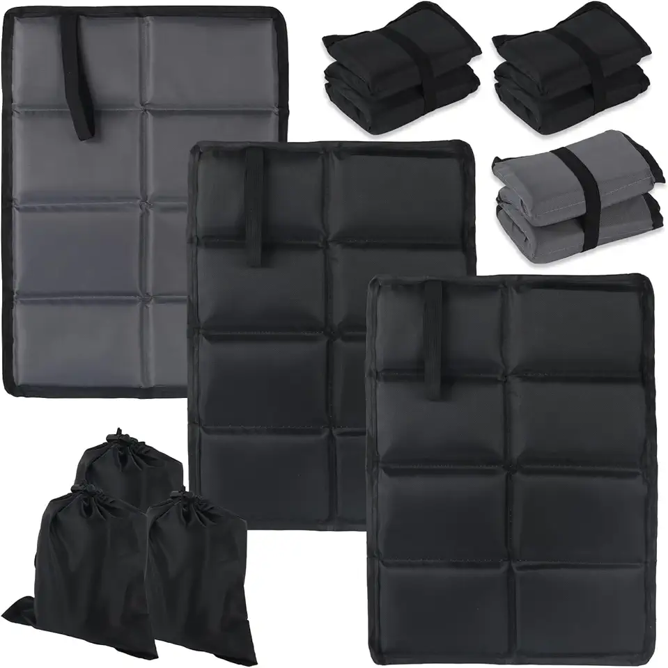 Vikbar och vattentät sittdyna för camping