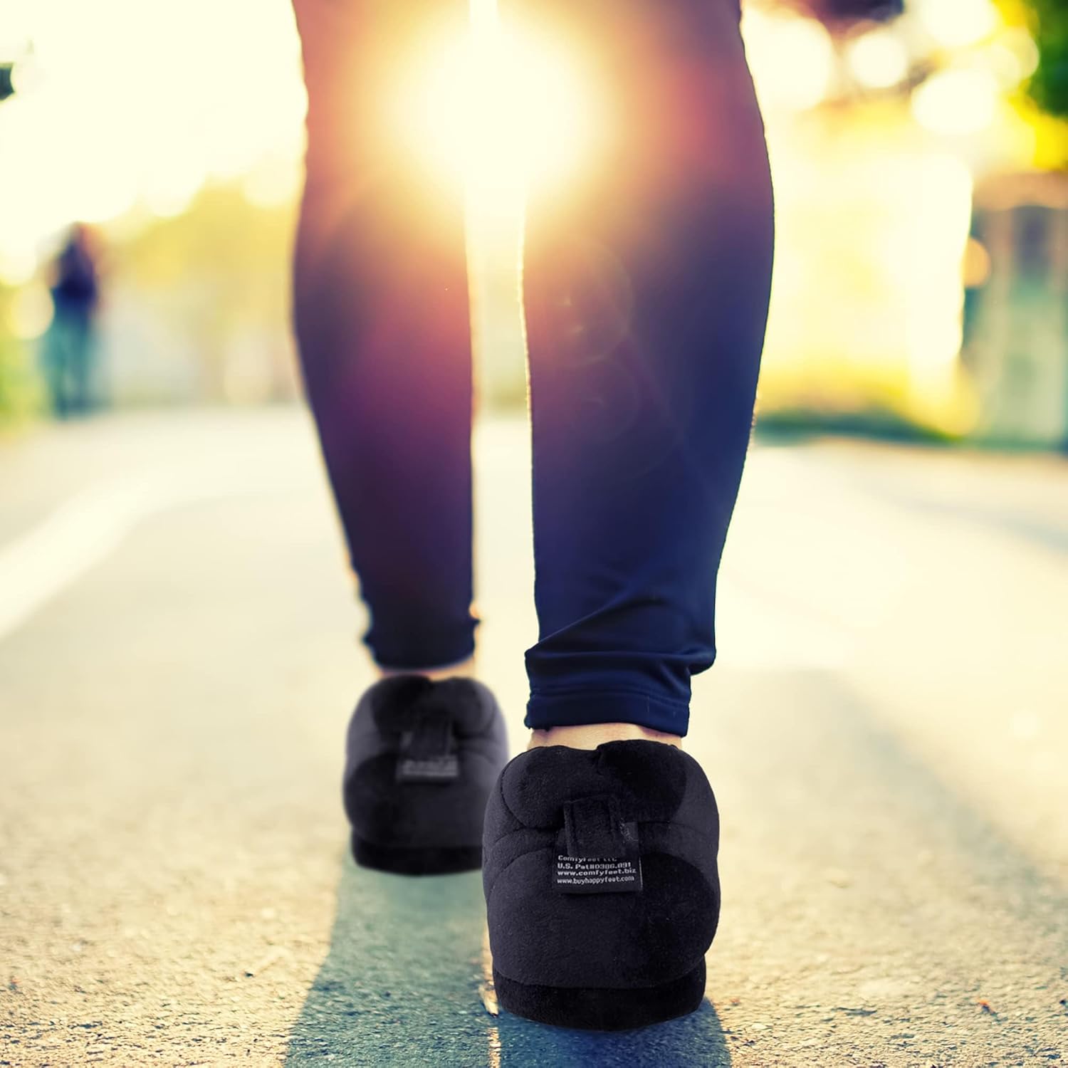 Happy Feet Slippers Standard Sneaker Slippers for Men, Women, and Kids - Women Shoes, Gifts for Women, As Seen on Shark Tank - Classy Oversized House Slippers for Women with Non-Slip Rubber Soles - Image 2