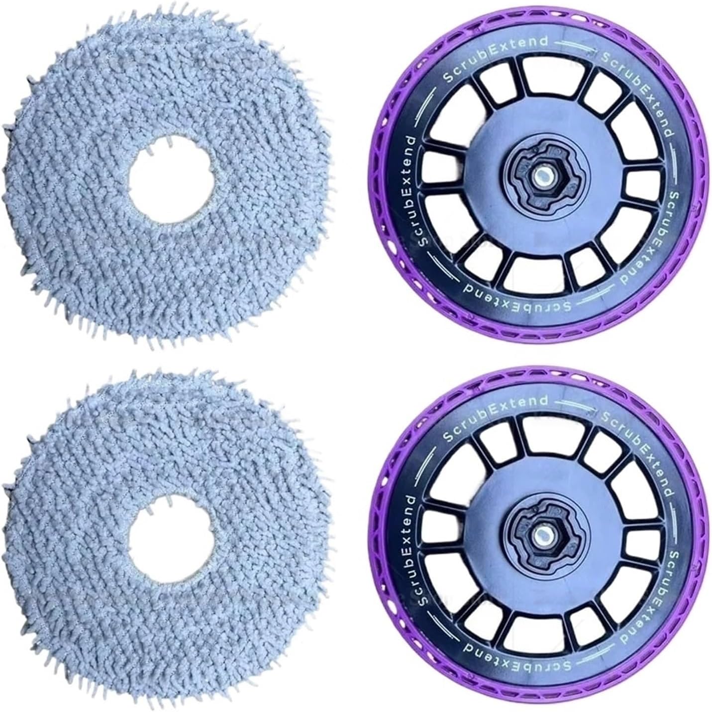 Vacuum Cleaner Replacement Parts Mop Holder, Mop Pad. Compatible for Eureka J15 Pro Ultra, Robot Vacuum Cleaner Accessories