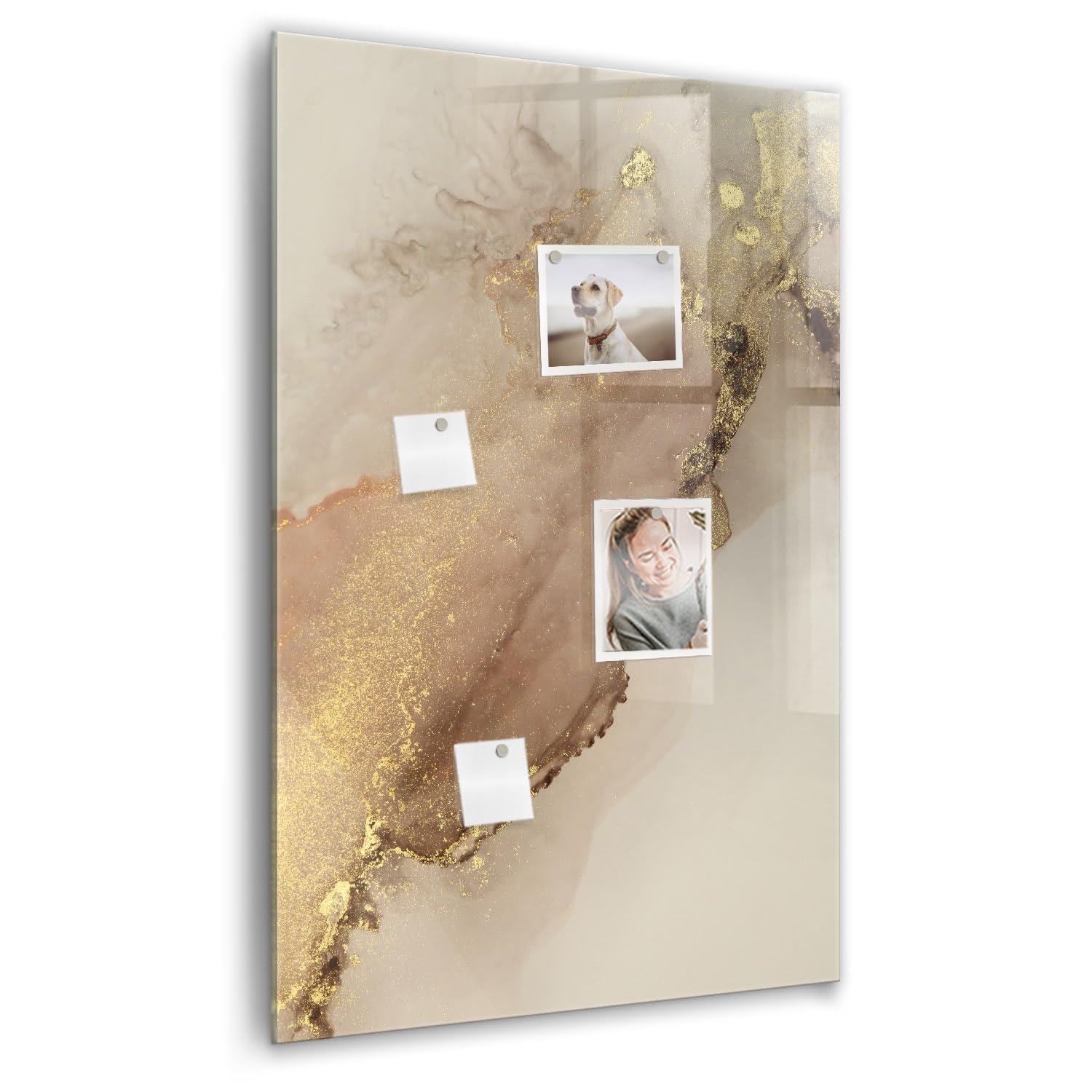 Lavagna in Vetro Magnetica con Accessori | Magneti Neodimio, Pennarello e Pulitore | Ideale per Note, Liste e Disegni - 60x40 - Agenda settimanale