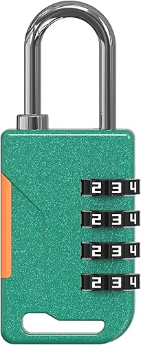 Cerradura combinada para casillero de gimnasio, combinación de candado pequeño versátil, candados de equipaje de viaje, cerradura de combinación de