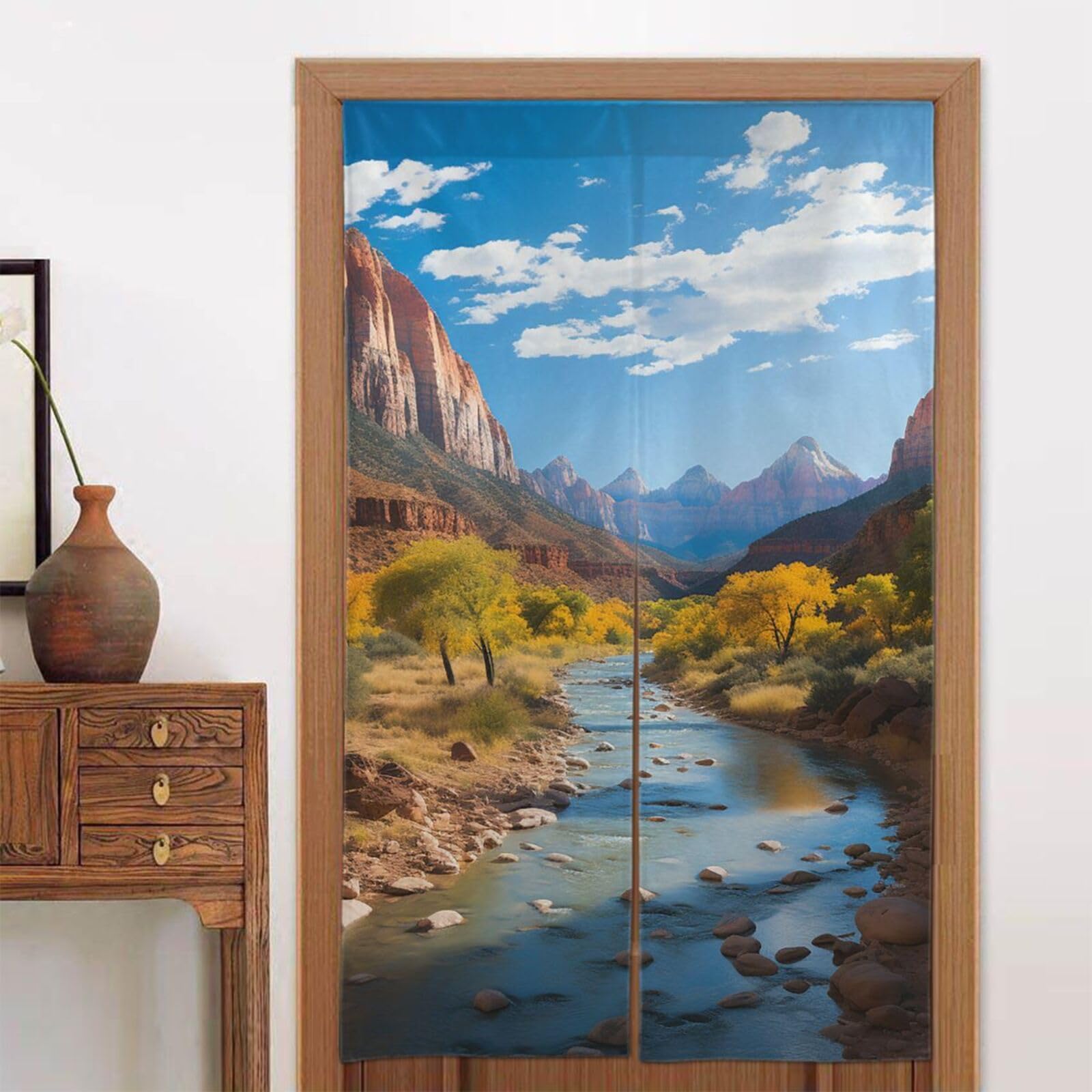 Rideaux occultants Zion style Fengshui pour une ambiance zen en chambre