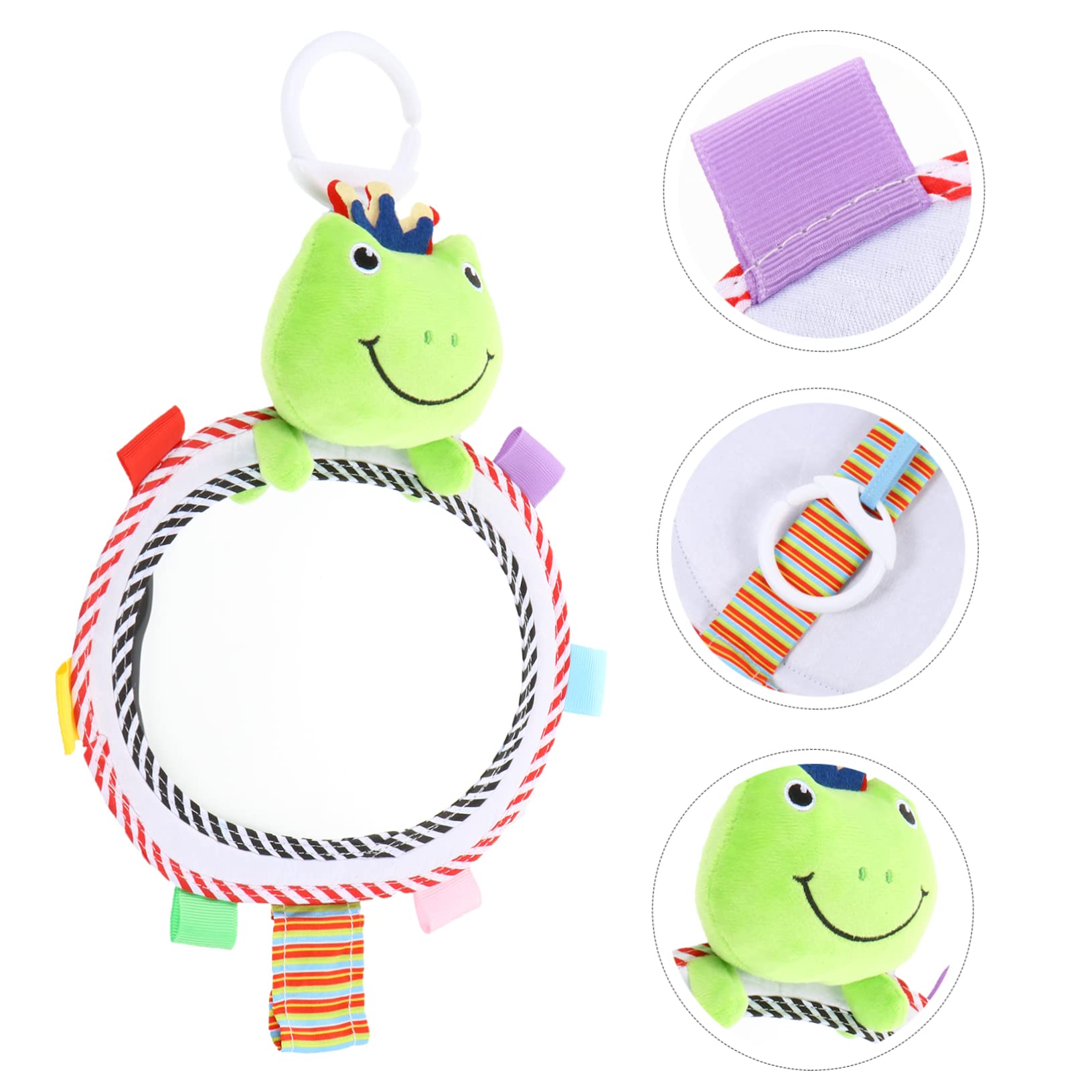 Toyvian 3 Specchietti per Auto per Neonati Specchietti per Losservazione del Bambino Giocattolo Retrovisore Robusto E Sicuro