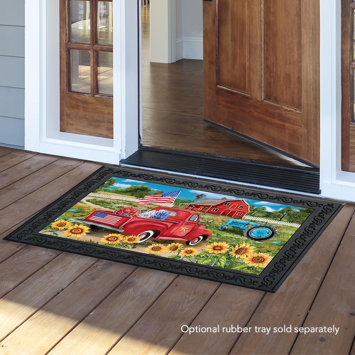 Briarwood Lane Land of The Free Summer Doormat