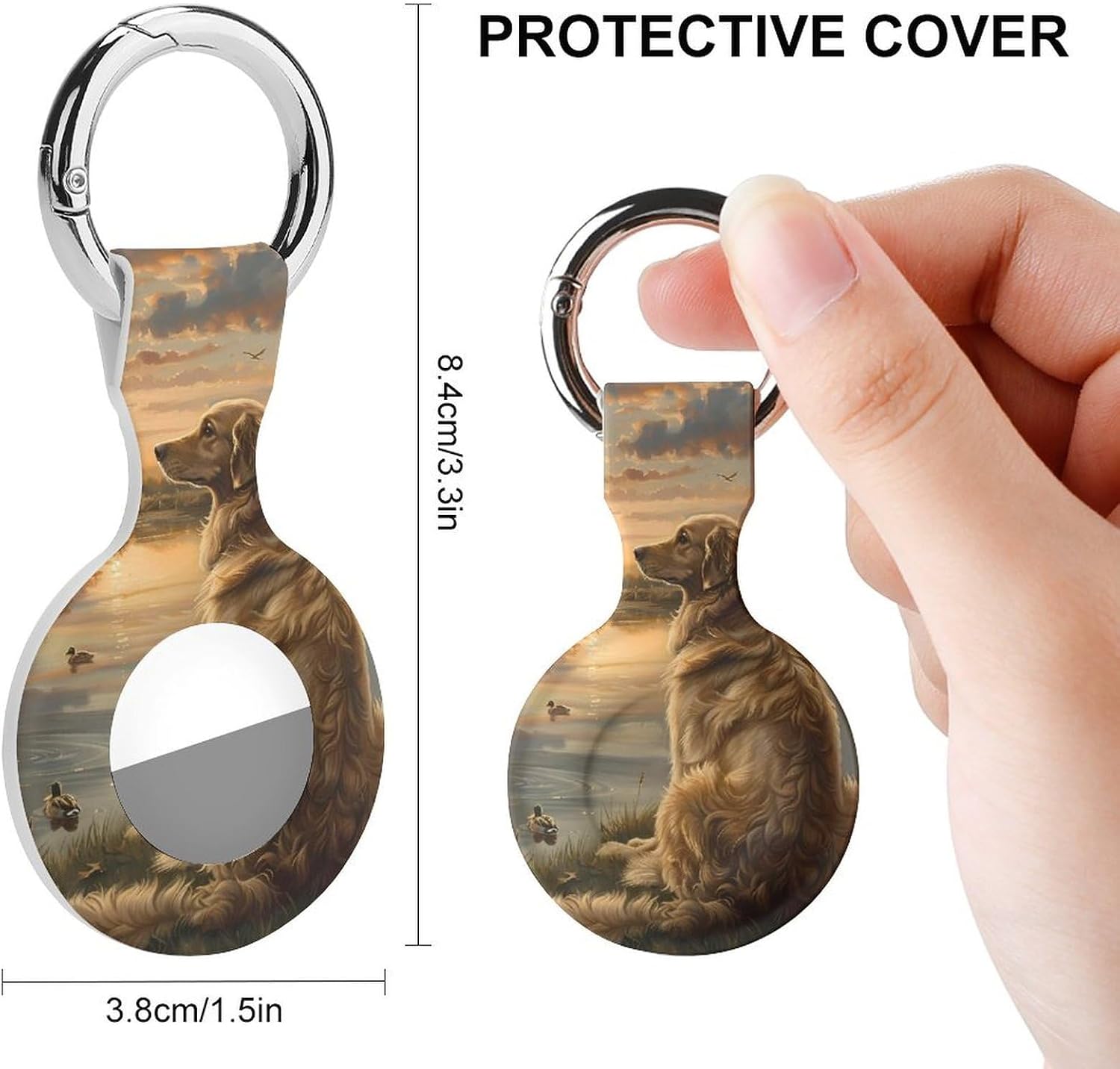 Retriever Sunset Lake Protective Case Shockproof Cover 1PCS image 2