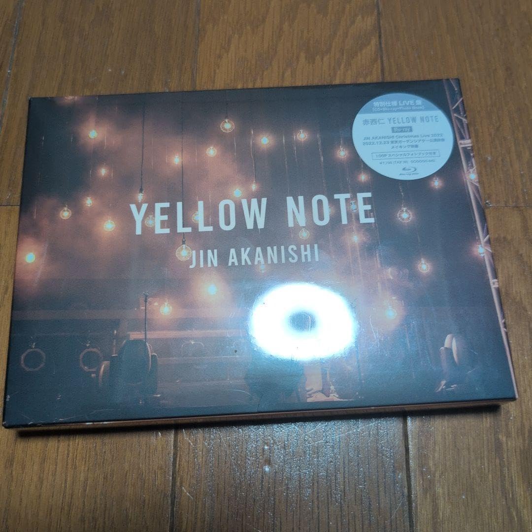 YELLOW NOTE JIN AKANISHI 赤西仁 CD + BD