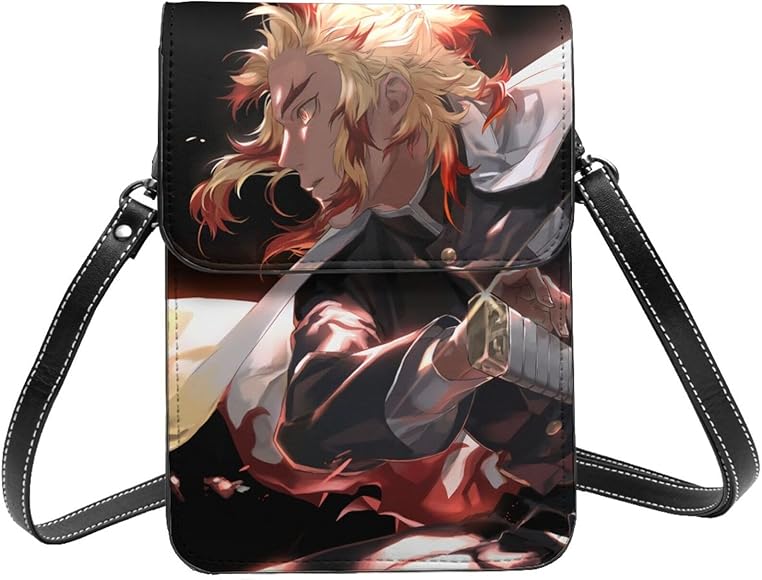 鬼滅の刃 西陣織スマホポーチ 煉獄杏寿郎 メモリーズフラットポーチ