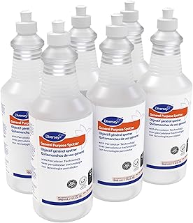 Diversey 101109763 General Purpose Spotter with Percolator Technology - Works on Tough Old Carpet Stains - Fresh Floral Scent, Ready-to-Use Liquid, 32-Ounce (Pack of 6)