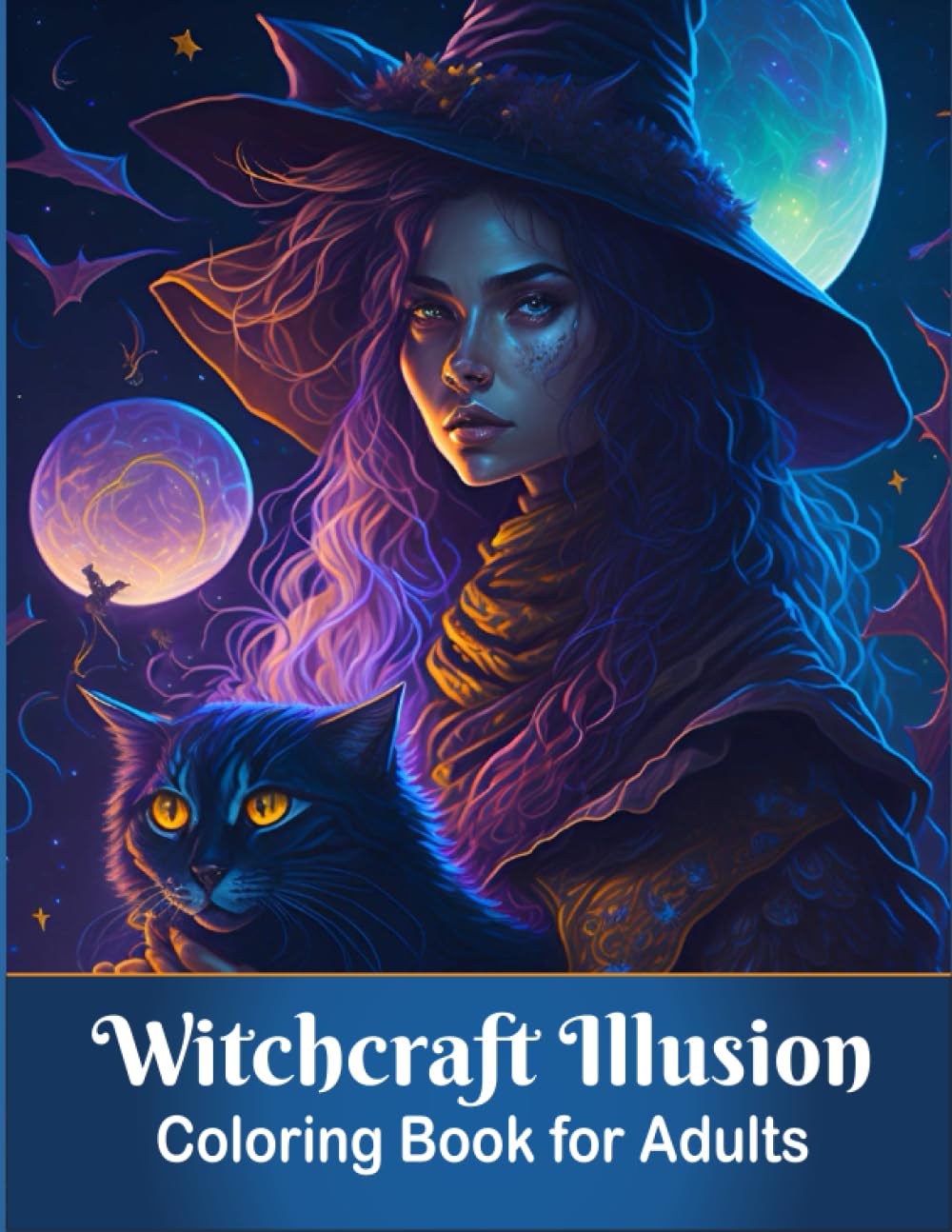 Amazon.com: Witchcraft Illusion Coloring Book for Adults: Awaken Your ...