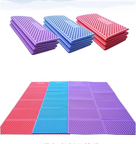 Miniatura 5 de Almohadilla de espuma ligera para dormir al aire libre, 0.7 pulgadas de grosor, alfombrilla ultraligera para acampar, cunas, tiendas de campaña,