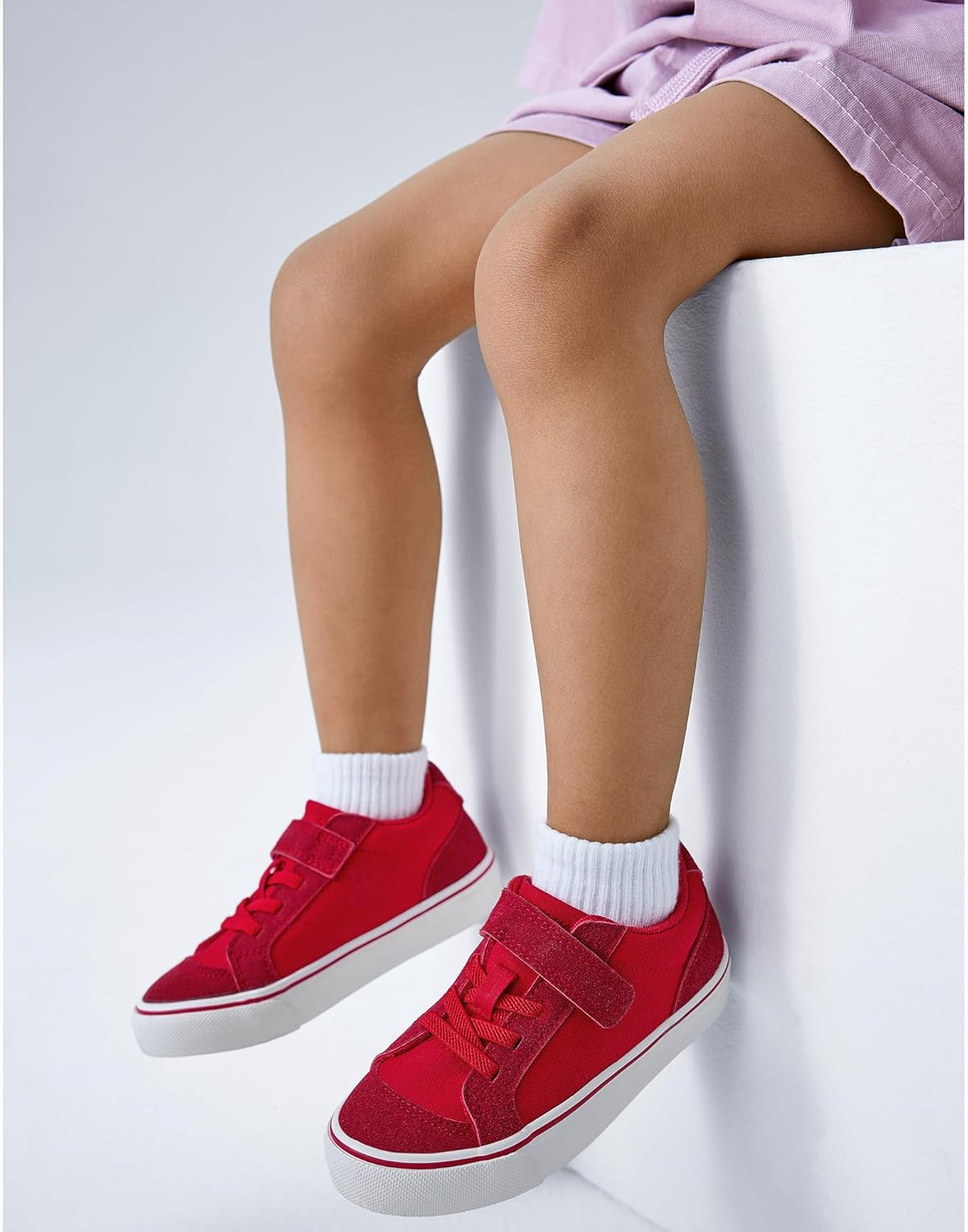 EasyStar Toddler Little Kids Boys and Girls Non Slip Hook Loop Slip on Lightweight Sneaker Shoer - Image 4