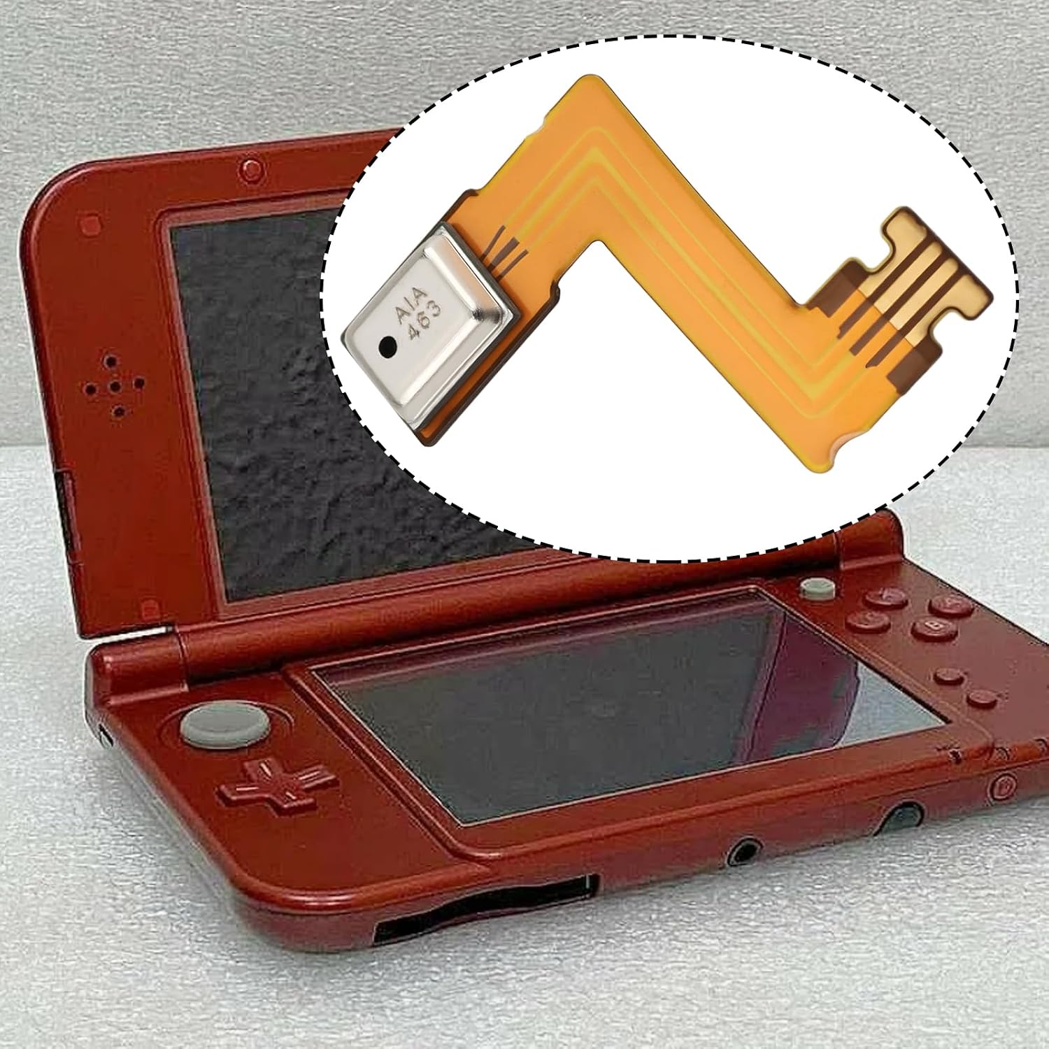 2Pcs Game Console Replacement Microphone Flex Cable Compatible with Nintendo NEW 3DS image 4