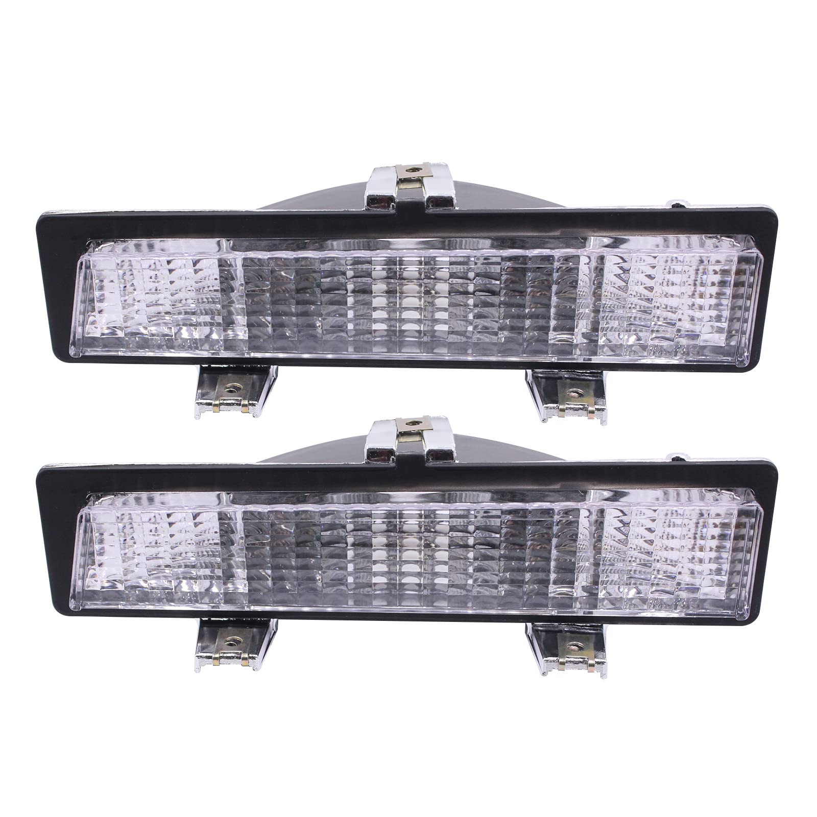 2PC Smoked Front Side Marker Parking Lights Lens For 1981-1988 - Foto 7