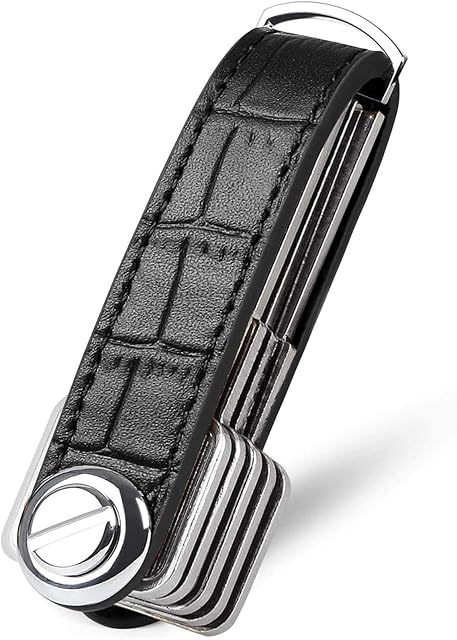 flintronic® Key Organizer | Portable Keychain | Pocket Smart Key Holder with Gift Boxed Stylish, Functional & Practical (Holds 10-12 Multiple Keys)