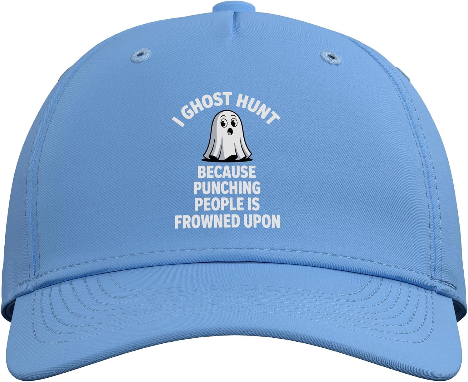 Cool Ghost Hunting Art for Men Women Paranormal Investigator Adjustable Baseball Hat image 2