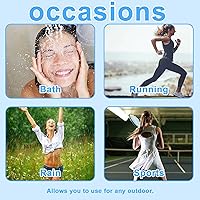 Vista 6 de Kachanaa - 120 piezas de cinta adhesiva de doble cara para peluca con encaje frontal, pegamento impermeable para cinta de encaje frontal en Azul