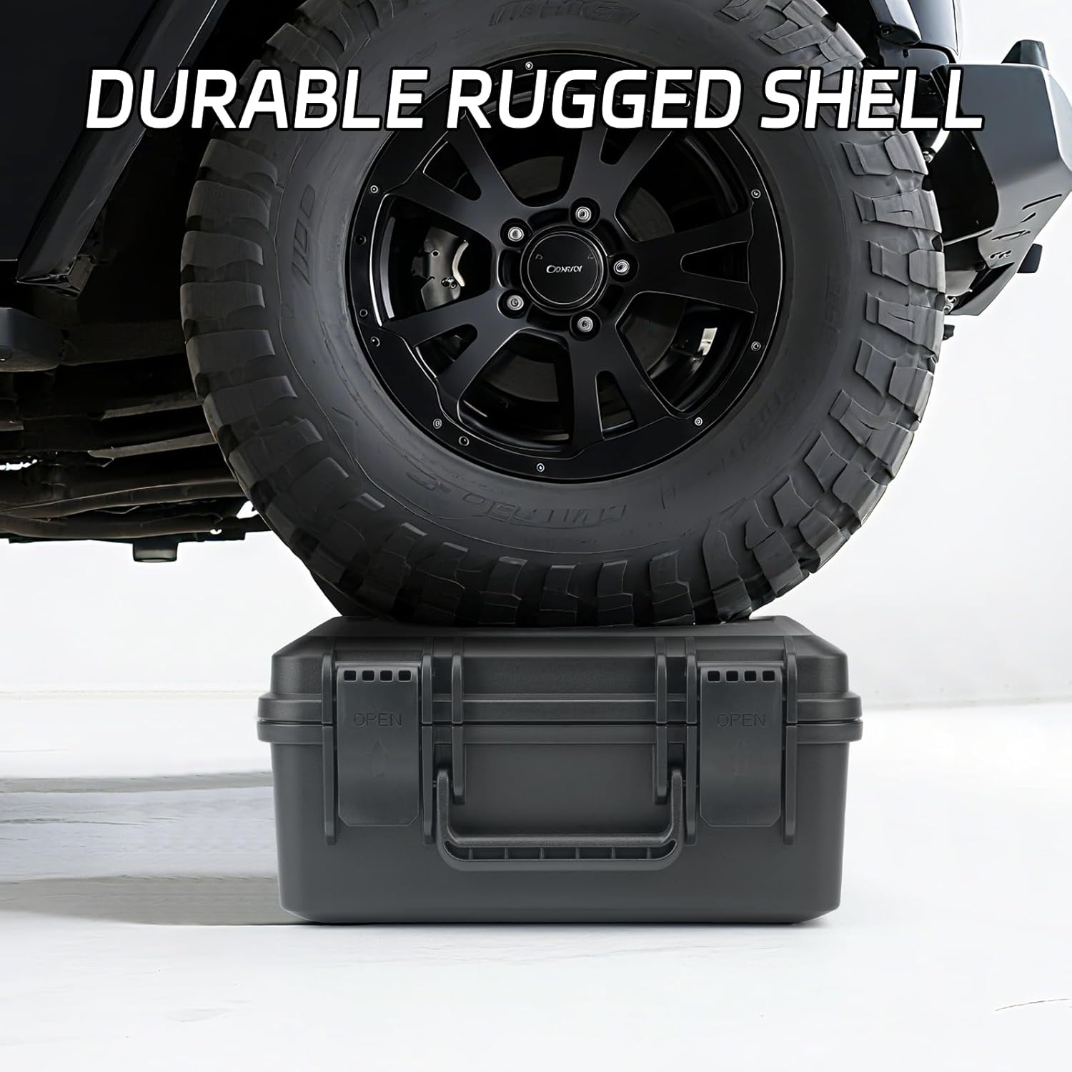 Toploader Storage Box for 3" x 4" 35PT Rigid Card Holder, Hard Shell Case Holds 360 Toploaders, fit Top Loader, Trading Cards, Sport Cards and Magnetic Card Holder