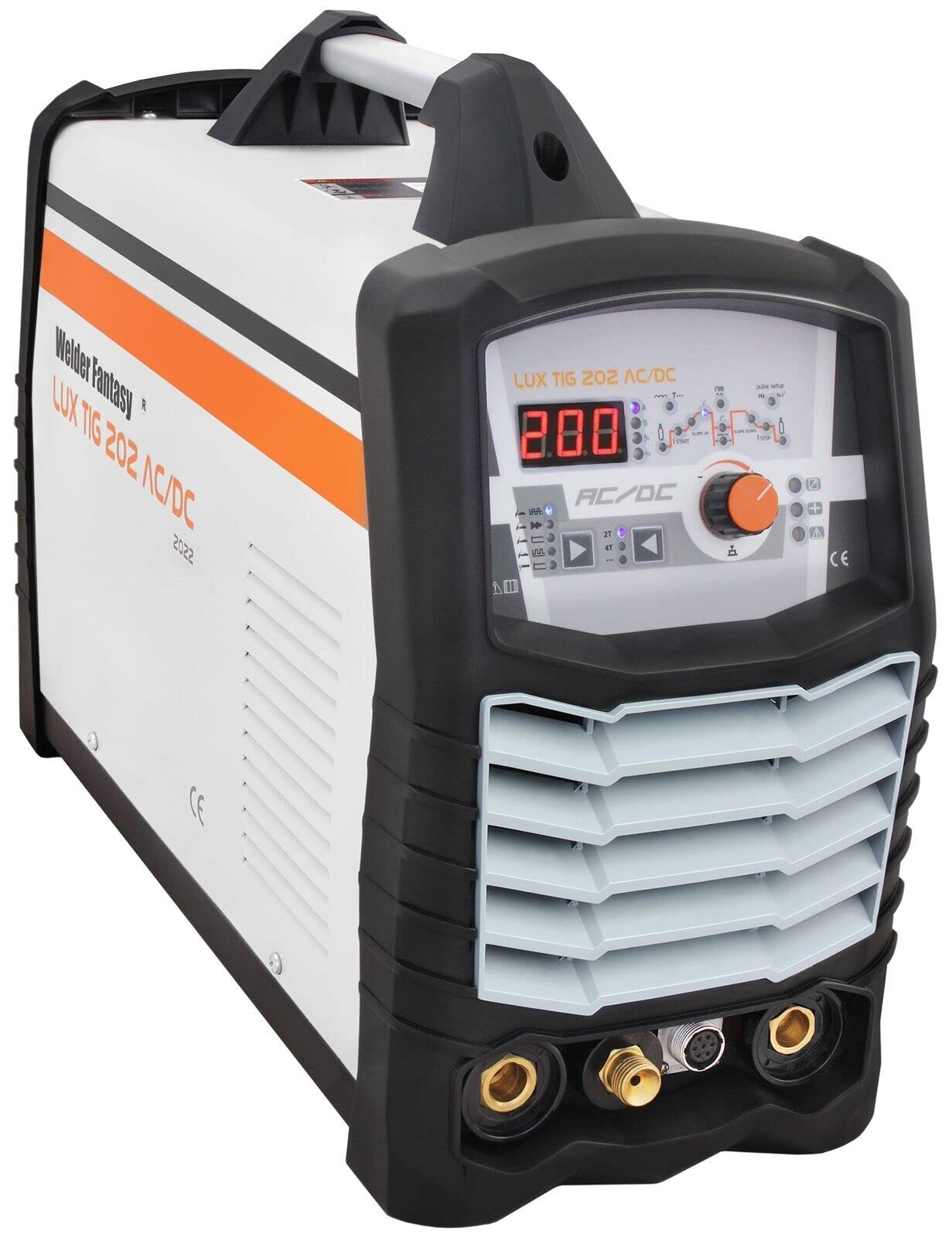 Welder Fantasy Lux TIG 202 - Soldadora TIG (5-200 Amp CA/CC, aluminio, acero inoxidable, acero inoxidable)
