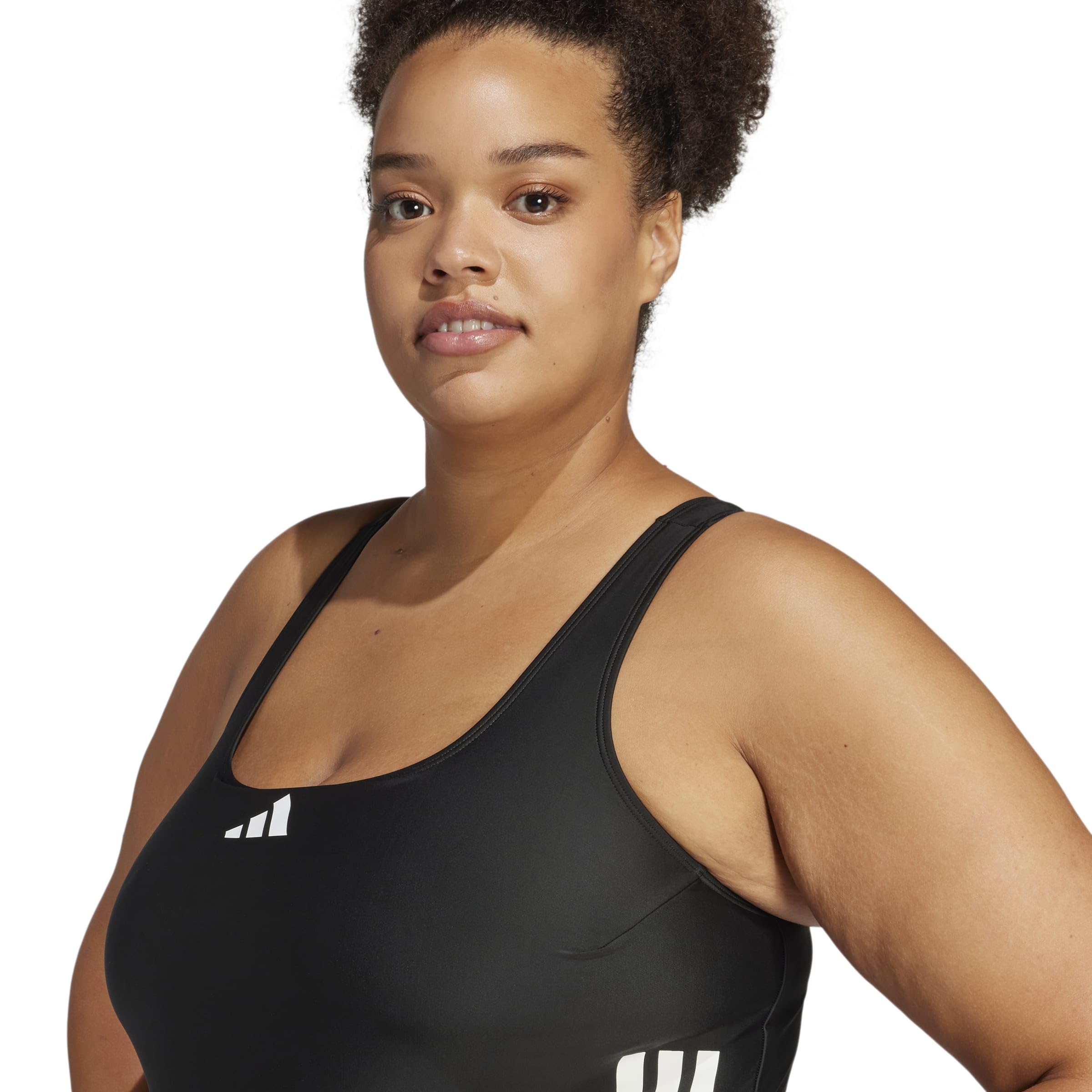 adidas Women's 3-Streifen C-Back Badeanzug Große Größen