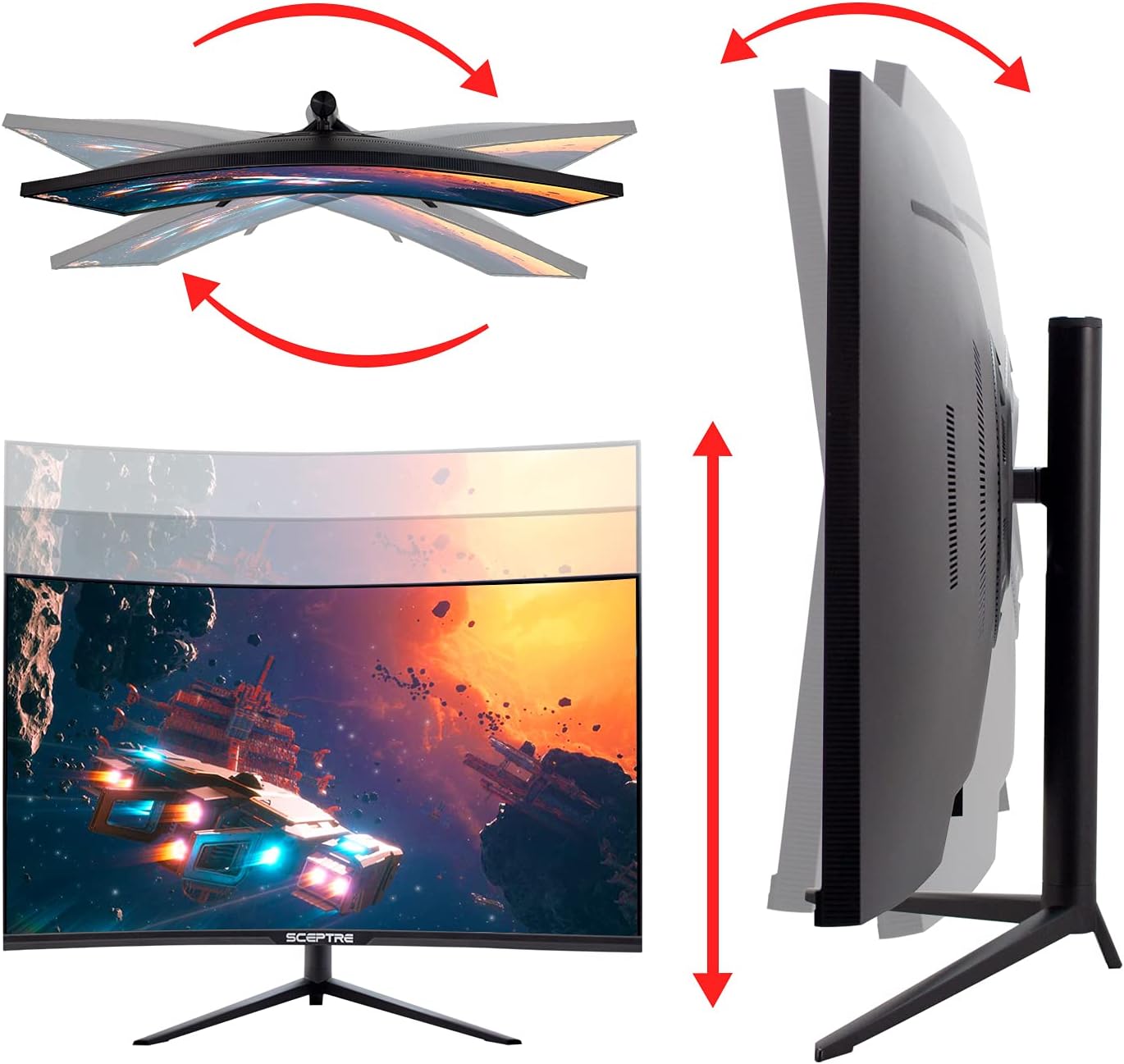 Buy Sceptre 32 Curved 2K Gaming Monitor 