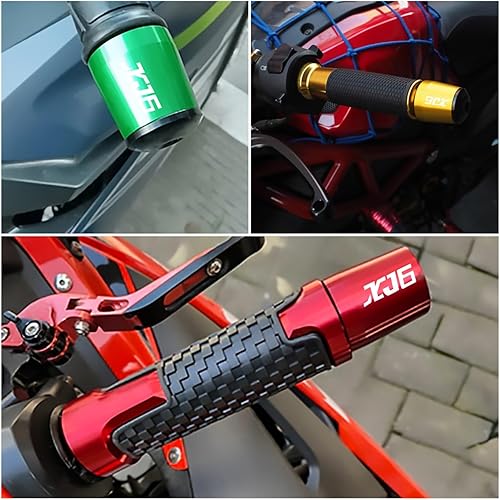 Miniatura 2 de WESTCH 78" 22MM CNC manillar motocicleta empuñaduras barra de agarre extremo tapón para Yamaha XJ6 N  XJ6 Diversion 2009-2015 2012 2013 2014 (color