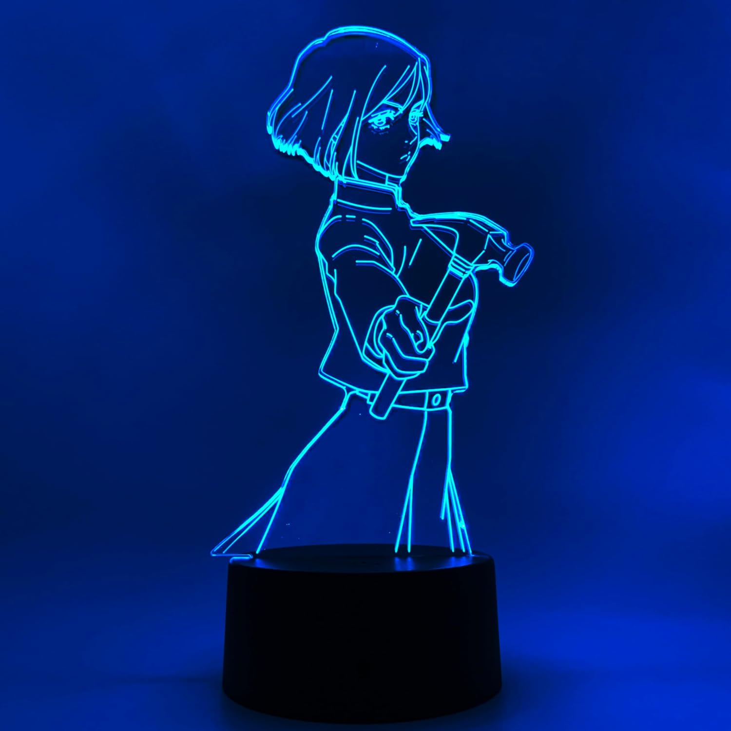 Otaku Lamps Jujutsu Kaisen - Nobara Kugisaki (Shibuya) Anime Night Light, 16 Color RGB LED – Gift for Otaku