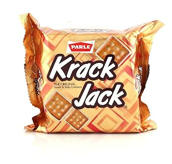 Parle Krack Jack - 264.6g - Family 6 Pack pack of 2