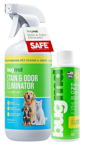 BugMD Essential Pest Control Concentrate + BugMD Pet Odor &