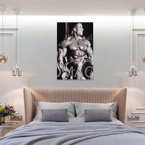 Miniatura 8 de MOJDI Póster de arte de fitness Dorian Yates para culturista, pintura en lienzo, póster de arte de pared para dormitorio, sala de estar, decoración