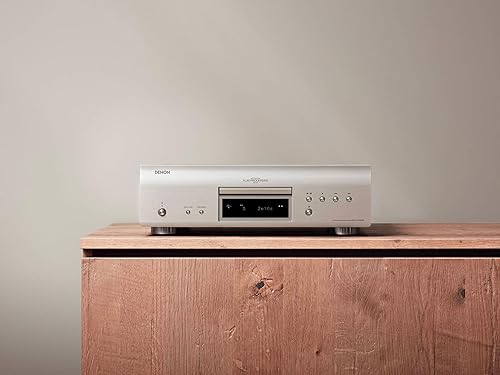 Miniatura 14 de Denon DCD-1700NE Reproductor SACD, Reproductores de CD para el hogar, convertidor D/A de 192 kHz/32 bits de ultra precisión, diseño resistente a