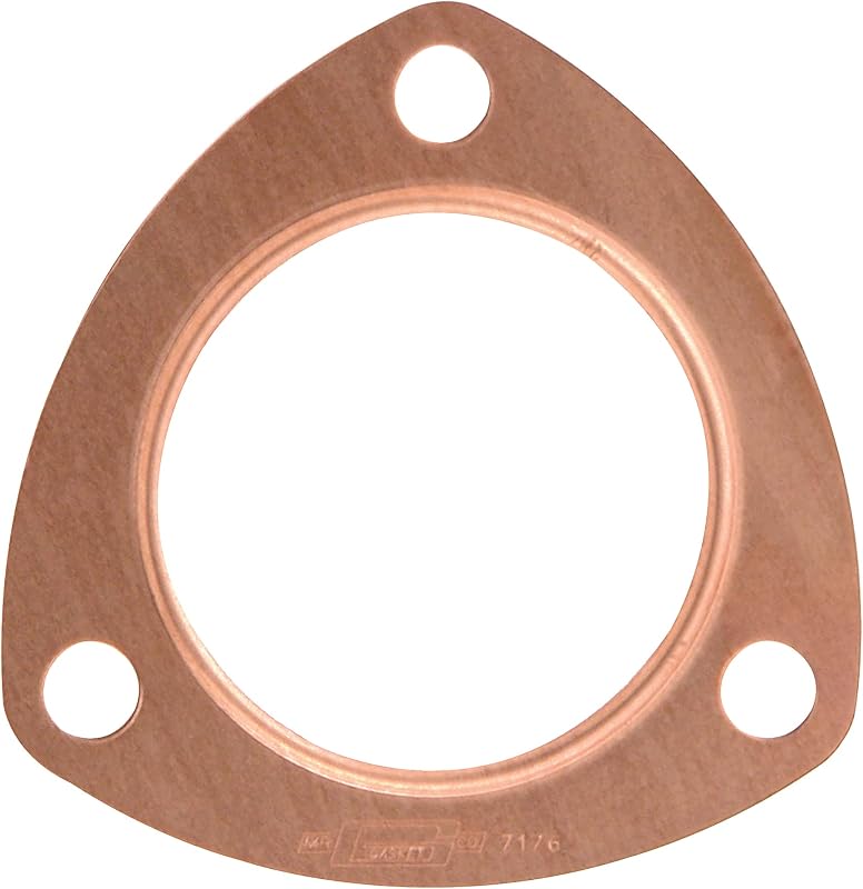 Junta triangular de cobre para coletor e silencioso do escapamento Mr. Gasket 7176MRG – 1 unidade