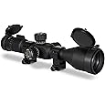 Monstrum G2 6-24x50 First Focal Plane FFP Rifle Scope with Illuminated Rangefinder Reticle and Parallax Adjustment