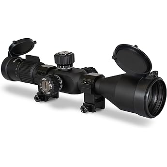 Monstrum G2 6-24x50 First Focal Plane FFP Rifle Scope with Illuminated Rangefinder Reticle and Parallax Adjustment