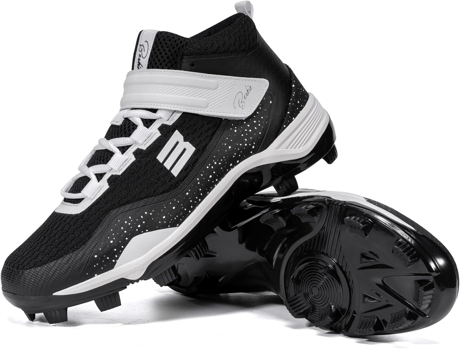 Baseball Shoes for Men Spiked Non-Slip Durable Breathable