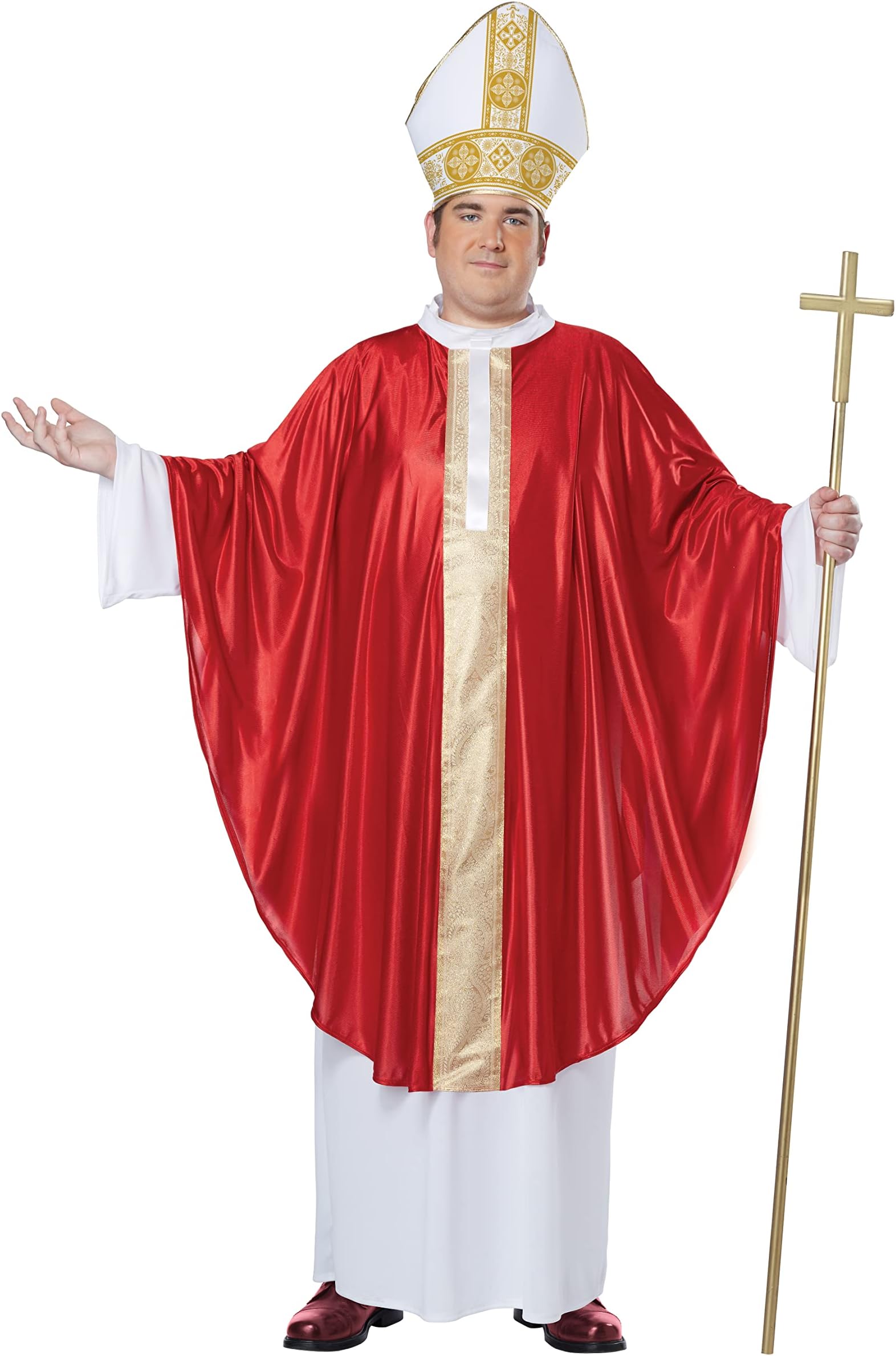 Men's Plus-Size The Pope His Divine Holiness Plus