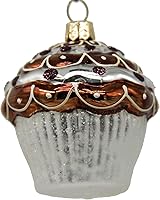 Vista 17 de Adornos de cristal soplado CDL de 3" en forma de perro para árbol de Navidad (3", Cocker Spaniel G03)