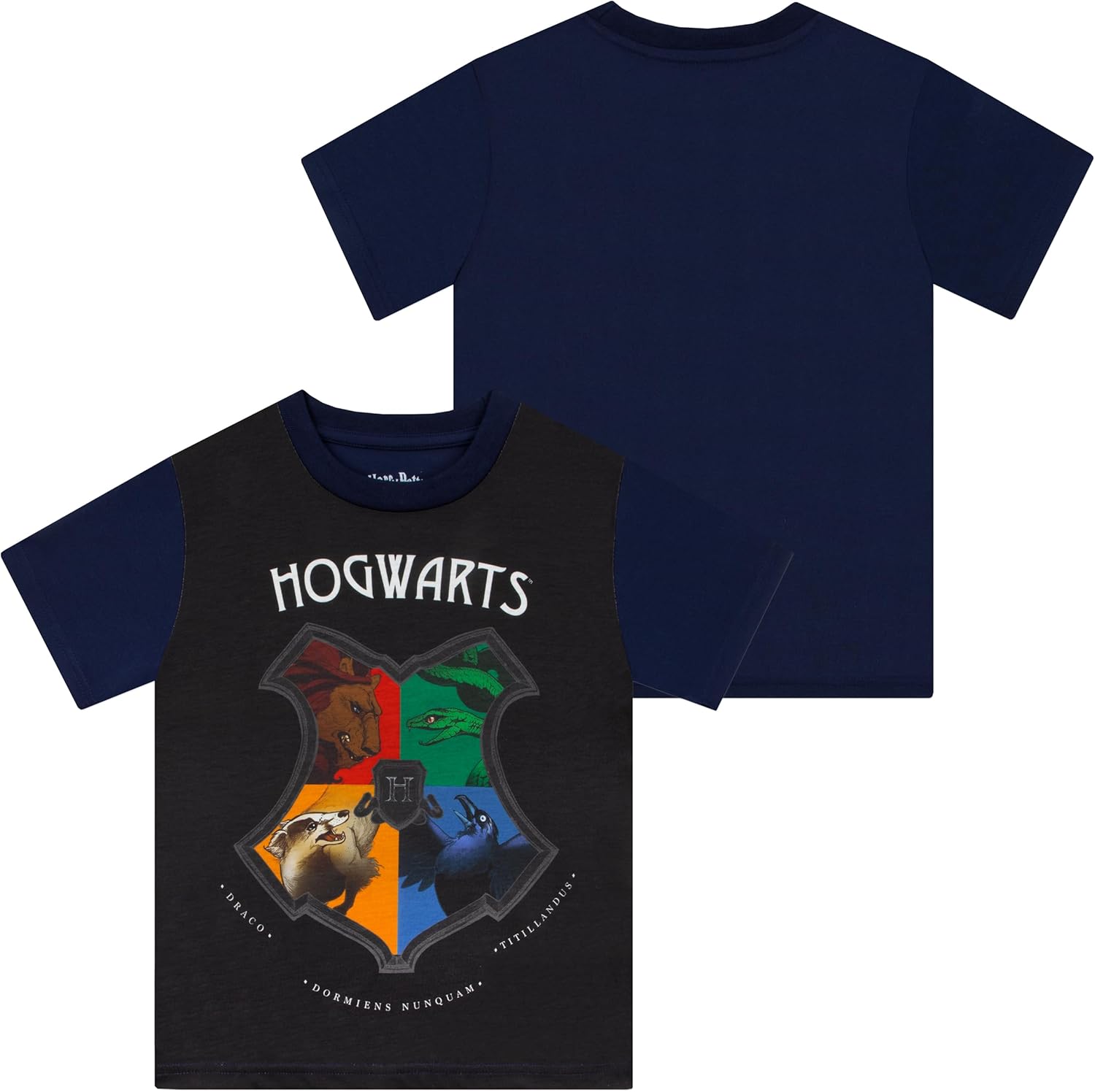 Harry Potter Pajamas, Short Sleeve Boys Pajamas, Hogwarts Pjs, Boys Pjs For Summer - Image 7