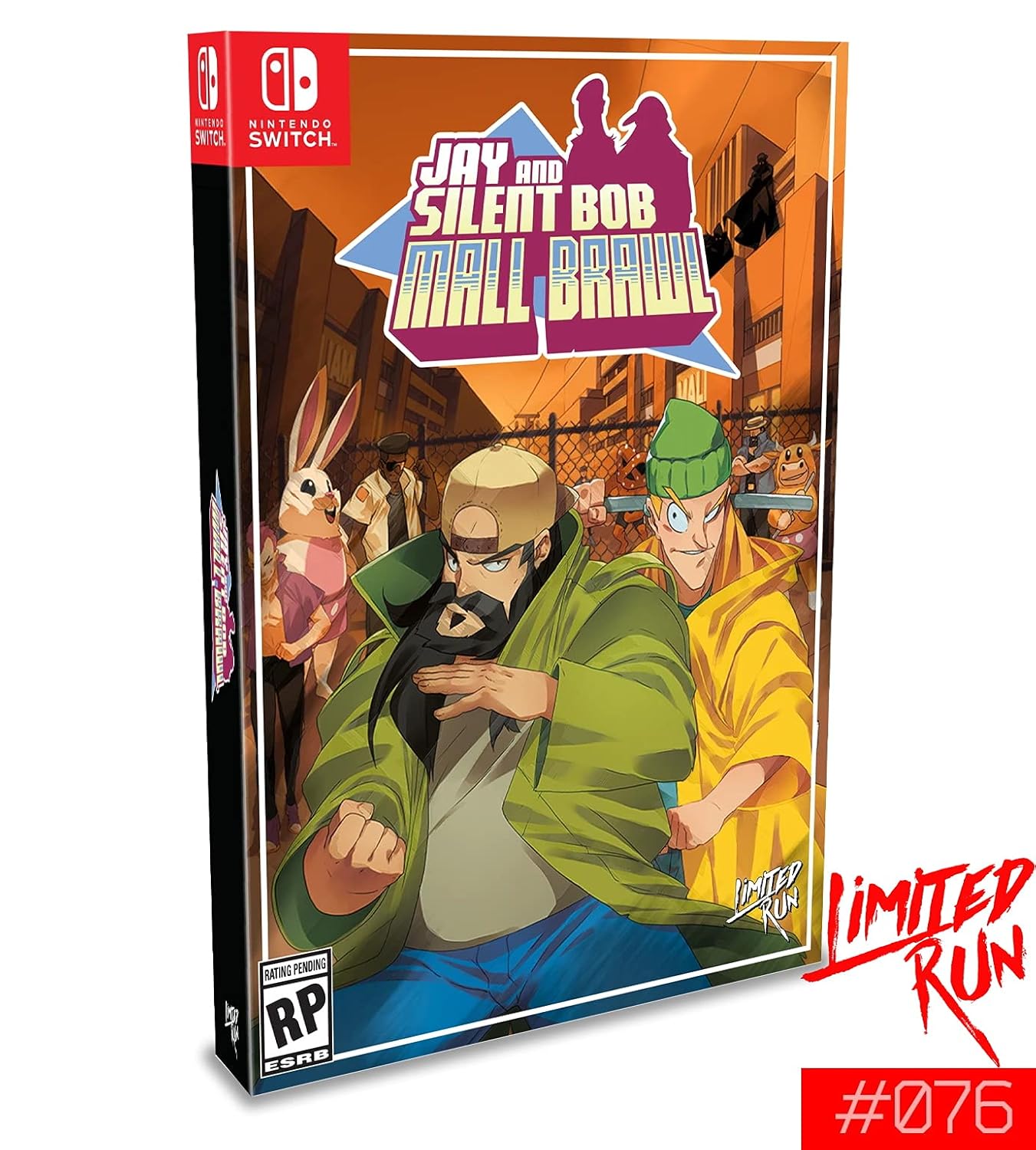 Switch Limited Run #76: Jay and Silent Bob: Mall Brawl Classic Edition