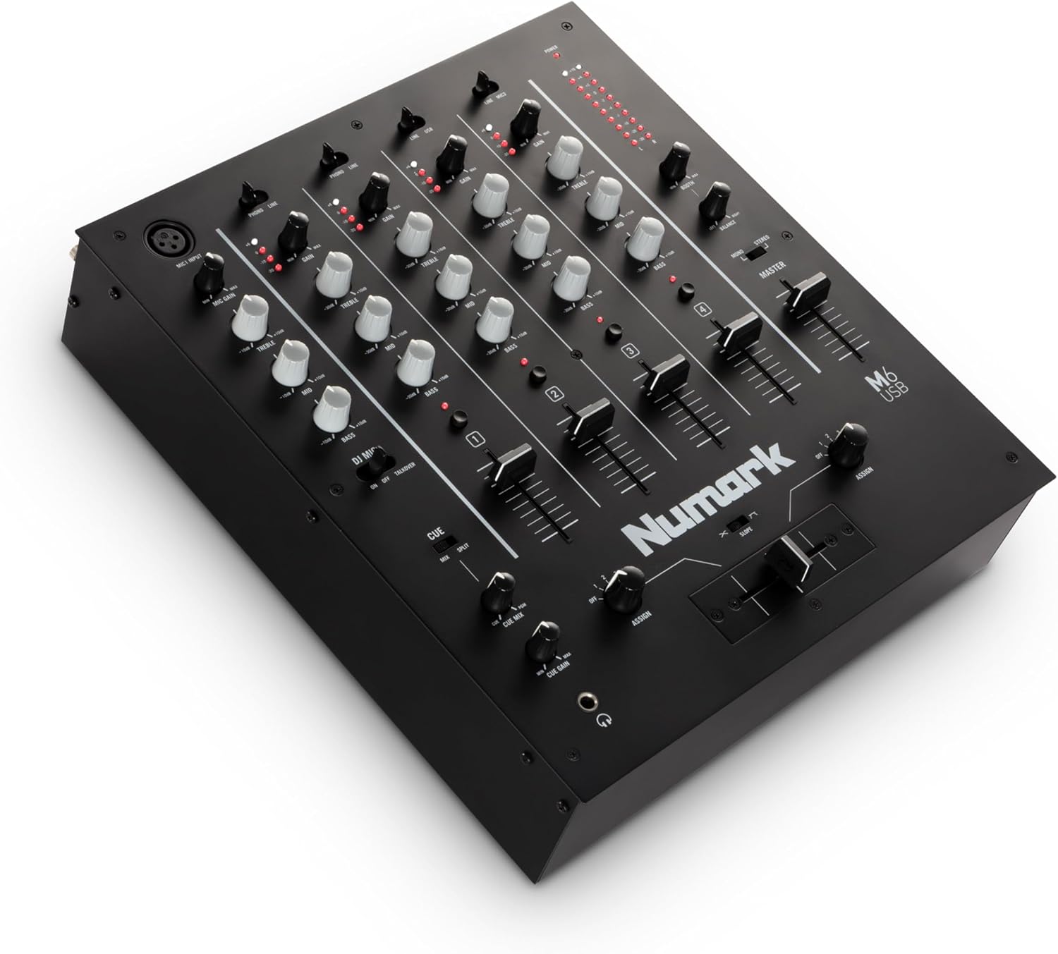 Numark M6 USB 4-Channel DJ Mixer