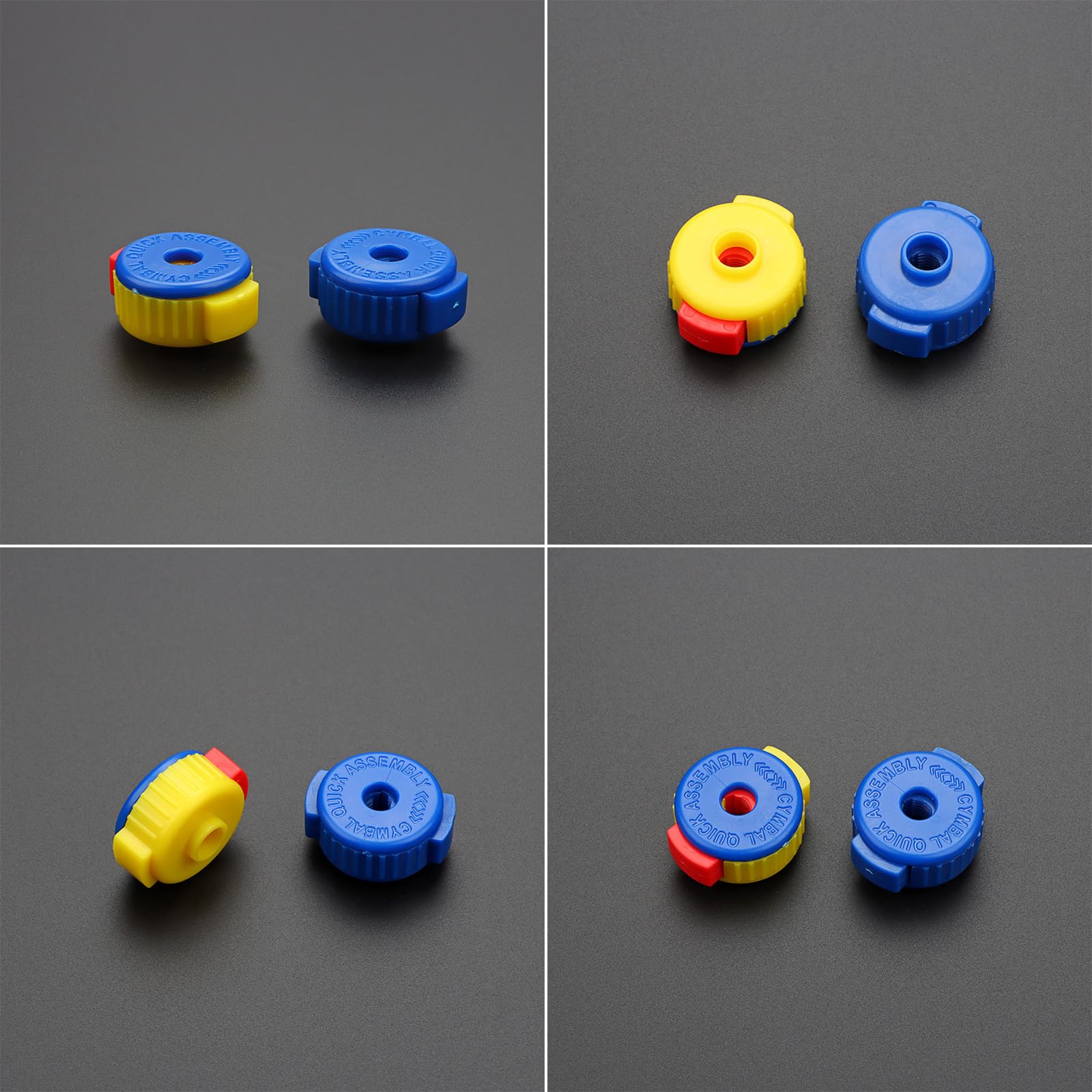 Fixation Cymbale Tambour 6 Écrous De Cymbale Taicols 8mm - Plastique Professionnel Pour Batterie écrous Tambour 8mm Fixation Cymbale Tambour 6 Écrous De Cymbale Taicols 8mm - Plastique Professionnel Pour Batterie écrous Tambour 8mm