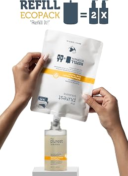 The Purest Solutions Sivilce Ve Siyah Nokta Karşıtı Yağlı Karma Ciltler Temizleme Jeli Ekolojik Yedek Paket 400 ml