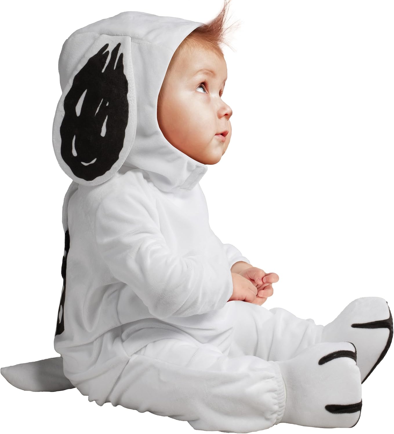 Rubies baby-boys Peanuts Snoopy Costume Jumpsuit, Hat, and Booties