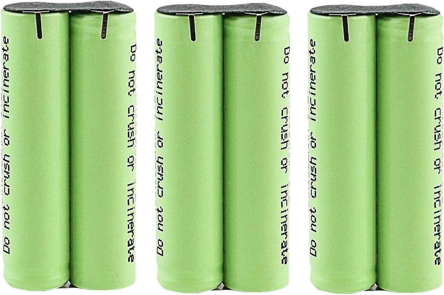 Kastar 4-Pack 2.4V 1000mAh Ni-MH Rechargeable Battery Replacement for Philip Sonicare HX6210, HX6210-02, 4235-010-20455, 423501020455, Waterpikk SR-3000 & WP-900 Toothbrush (Some)