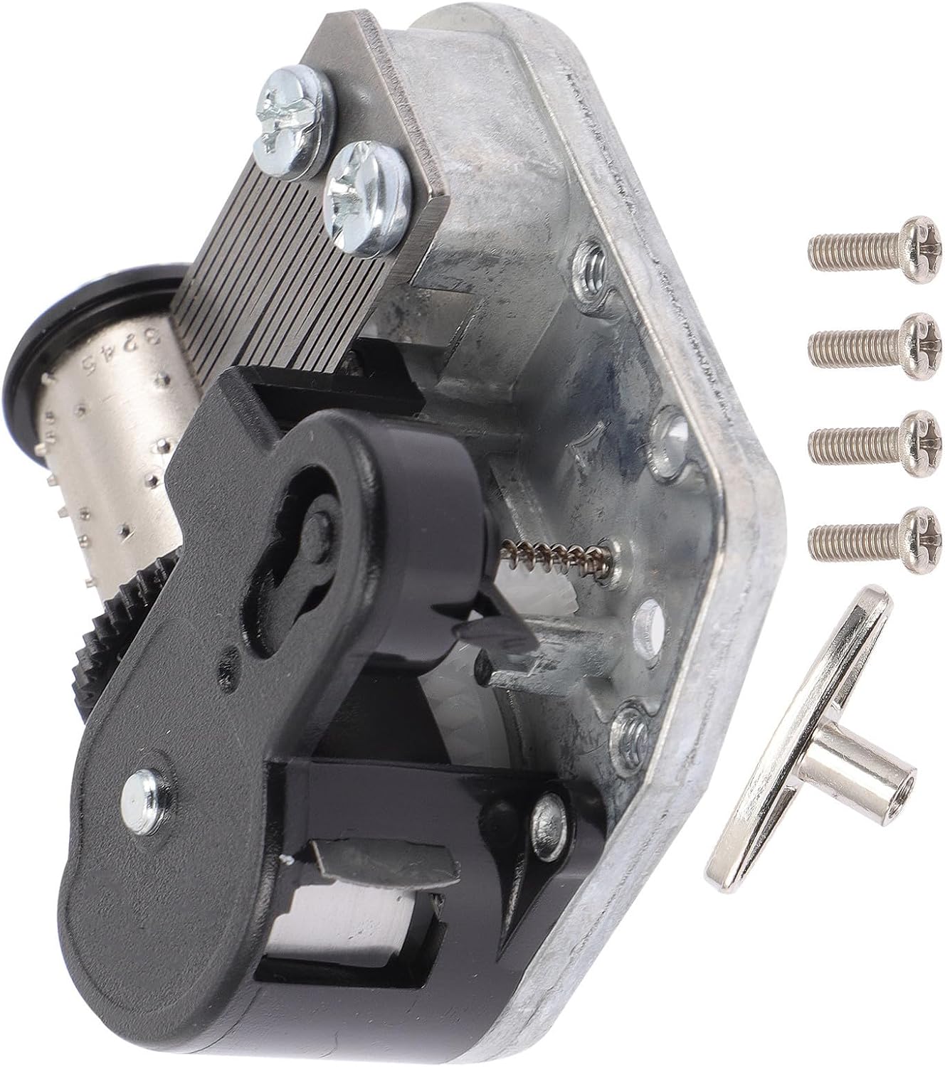 Musical Box Movement Compact Iron Windup DIY Accessory